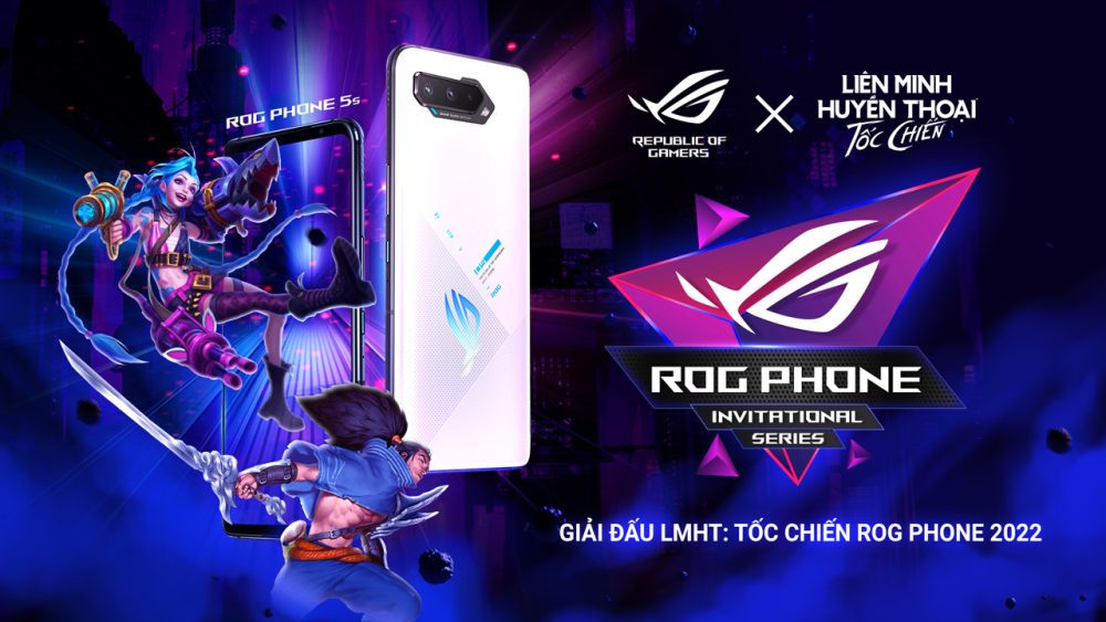 ASUS Republic of Gamers và VNG công bố giải đấu ROG Phone Invitational Series 2022 - Ảnh 1. ASUS Republic of Gamers và VNG công bố giải đấu ROG Phone Invitational Series 2022 - Ảnh 1.