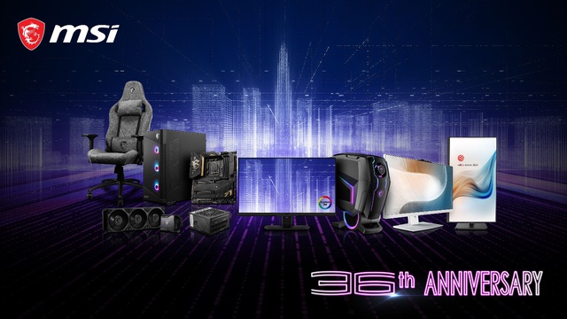 Loạt sự kiện ấn tượng Mừng kỷ niệm 36 năm thành lập của hãng phần cứng toàn cầu MSI - Ảnh 1.