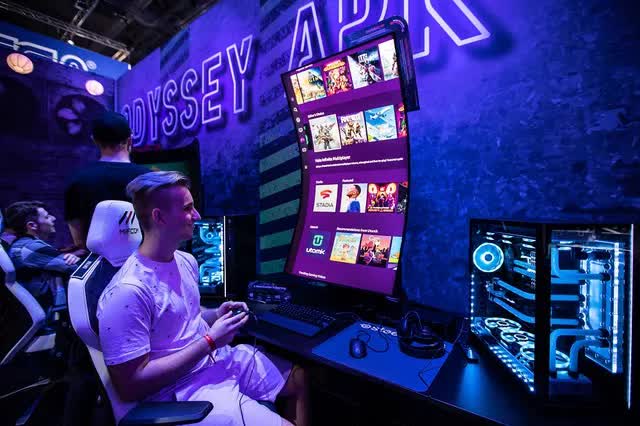 Trải nghiệm Samsung Odyssey Ark: Ấn tượng trước màn hình gaming 55 inch - Ảnh 1. Trải nghiệm Samsung Odyssey Ark: Ấn tượng trước màn hình gaming 55 inch - Ảnh 1.