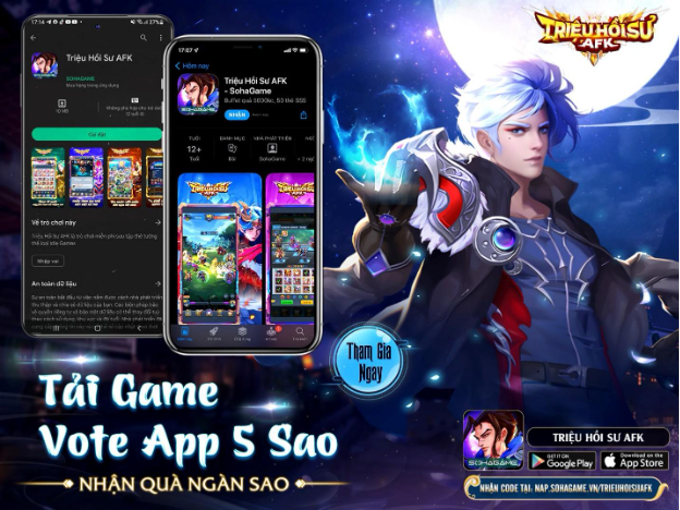 Triệu Hồi Sư AFK chính thức ra mắt: Tặng 100 lượt quay, 6 tướng SSS cùng 1000 mã quà tặng - Ảnh 1. Triệu Hồi Sư AFK chính thức ra mắt: Tặng 100 lượt quay, 6 tướng SSS cùng 1000 mã quà tặng - Ảnh 1.