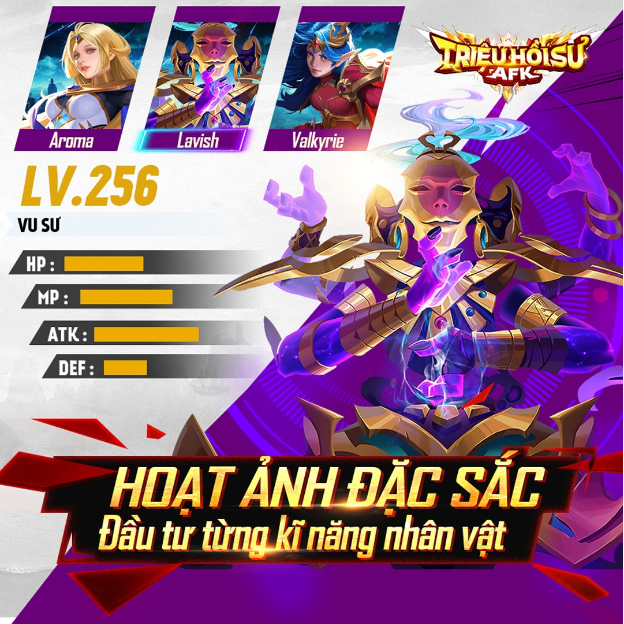 Triệu Hồi Sư AFK chính thức ra mắt: Tặng 100 lượt quay, 6 tướng SSS cùng 1000 mã quà tặng - Ảnh 2. Triệu Hồi Sư AFK chính thức ra mắt: Tặng 100 lượt quay, 6 tướng SSS cùng 1000 mã quà tặng - Ảnh 2.