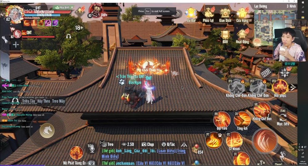 QNT và Snake của Refund Gaming “lấn sân” chơi game nhập vai Thiên Long Bát Bộ 2 VNG - Ảnh 2. QNT và Snake của Refund Gaming “lấn sân” chơi game nhập vai Thiên Long Bát Bộ 2 VNG - Ảnh 2.