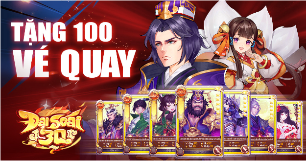 Đại Soái 3Q chính thức ra mắt, tặng VIP 9 kèm 2000 mã quà tặng - Ảnh 1. Đại Soái 3Q chính thức ra mắt, tặng VIP 9 kèm 2000 mã quà tặng - Ảnh 1.