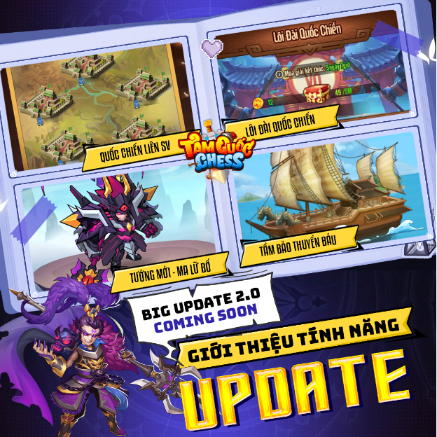 Ma Lữ Bố - Bậc thầy phân thân đại náo Tam Quốc Chess: Cập nhật hay - Code liền tay - Ảnh 1. Ma Lữ Bố - Bậc thầy phân thân đại náo Tam Quốc Chess: Cập nhật hay - Code liền tay - Ảnh 1.