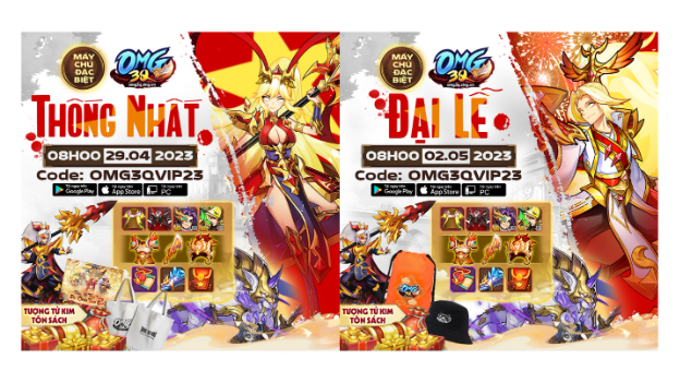 OMG 3Q – VNG: Khởi động máy chủ đặc biệt mừng Đại Lễ dân tộc - Ảnh 2. OMG 3Q – VNG: Khởi động máy chủ đặc biệt mừng Đại Lễ dân tộc - Ảnh 2.