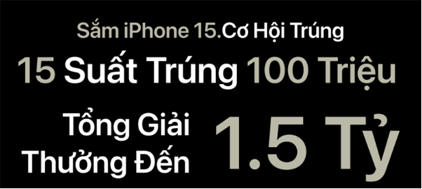 TopZone tung hàng loạt ưu đãi khủng dành cho Apple Fan khi mua iPhone 15 - Ảnh 1. TopZone tung hàng loạt ưu đãi khủng dành cho Apple Fan khi mua iPhone 15 - Ảnh 1.
