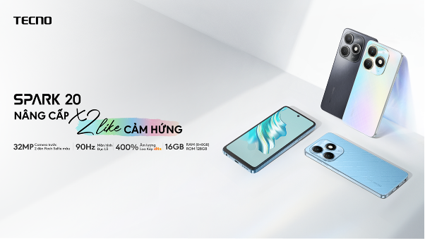 TECNO SPARK 20 ra mắt Camera cực nét cùng hiệu năng vượt trội được lộ diện - Ảnh 1. TECNO SPARK 20 ra mắt Camera cực nét cùng hiệu năng vượt trội được lộ diện - Ảnh 1.
