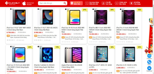 Tổng hợp tiêu chí đánh giá iPad tại Clickbuy - Ảnh 1. Tổng hợp tiêu chí đánh giá iPad tại Clickbuy - Ảnh 1.