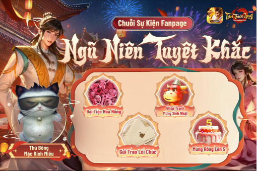 Tân Thiên Long Mobile VNG: Ăn sinh nhật lớn, hớn hở gom quà - Ảnh 1. Tân Thiên Long Mobile VNG: Ăn sinh nhật lớn, hớn hở gom quà - Ảnh 1.