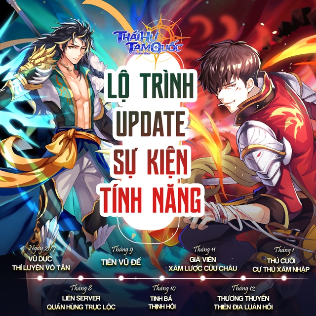 Chưa kịp hết nóng, Thái Hư Tam Quốc tiếp tục công bố lộ trình 8 bản cập nhật, toàn tính năng khủng tới tận 2023 - Ảnh 3. Chưa kịp hết nóng, Thái Hư Tam Quốc tiếp tục công bố lộ trình 8 bản cập nhật, toàn tính năng khủng tới tận 2023 - Ảnh 3.