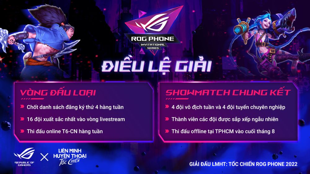ASUS Republic of Gamers và VNG công bố giải đấu ROG Phone Invitational Series 2022 - Ảnh 3. ASUS Republic of Gamers và VNG công bố giải đấu ROG Phone Invitational Series 2022 - Ảnh 3.