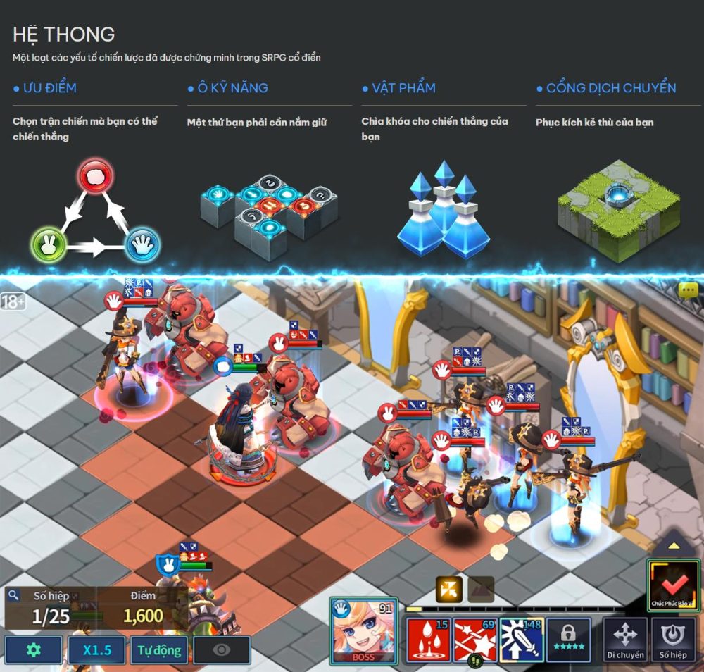 Đánh giá Super Fantasy War – Mộng Ảo Thánh Chiến: Xứng tầm “tuyệt phẩm chiến thuật” xứ Hàn - Ảnh 4. Đánh giá Super Fantasy War – Mộng Ảo Thánh Chiến: Xứng tầm “tuyệt phẩm chiến thuật” xứ Hàn - Ảnh 4.