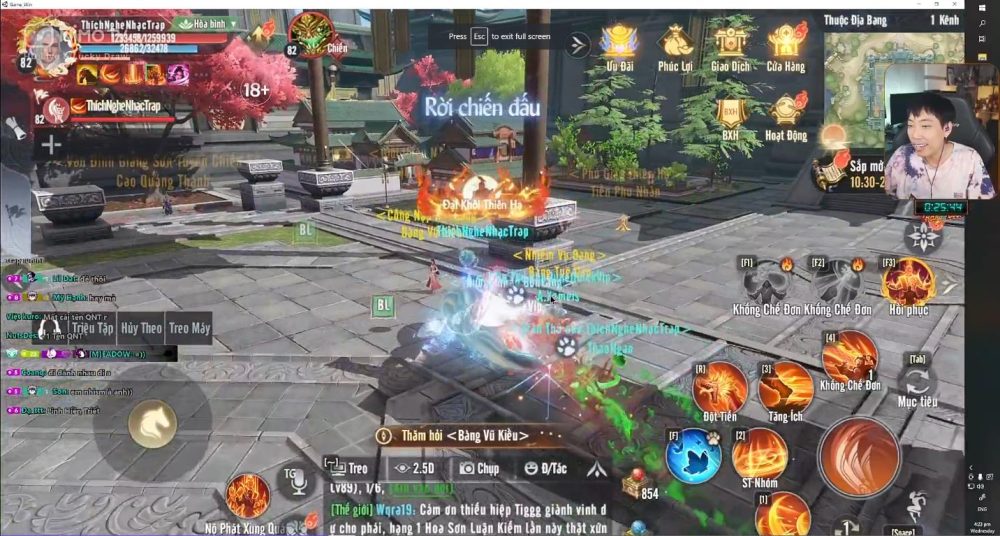 QNT và Snake của Refund Gaming “lấn sân” chơi game nhập vai Thiên Long Bát Bộ 2 VNG - Ảnh 4. QNT và Snake của Refund Gaming “lấn sân” chơi game nhập vai Thiên Long Bát Bộ 2 VNG - Ảnh 4.