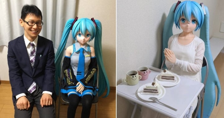 Lấy vợ ảo sau 7 lần bị người thật từ chối, người đàn ông Nhật duy trì hôn nhân 4 năm qua thế nào? - Ảnh 1.