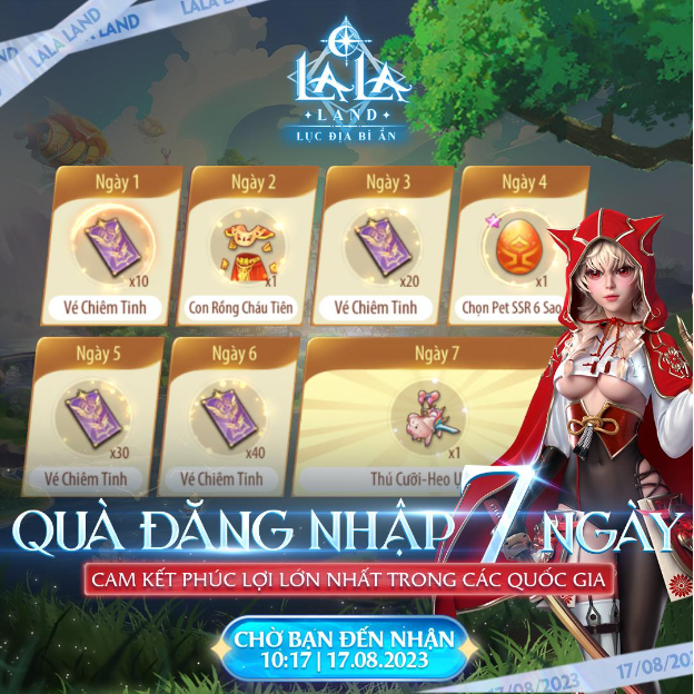 LaLa Land: Lục Địa Bí Ẩn chính thức ra mắt - Tặng Giftcode độc quyền giới hạn, quà đua TOP cực xịn. - Ảnh 2. LaLa Land: Lục Địa Bí Ẩn chính thức ra mắt - Tặng Giftcode độc quyền giới hạn, quà đua TOP cực xịn. - Ảnh 2.