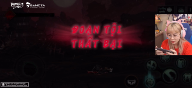 Misthy tuyên bố cực căng trong livestream trải nghiệm game Phantom Blade - Ảnh 3. Misthy tuyên bố cực căng trong livestream trải nghiệm game Phantom Blade - Ảnh 3.