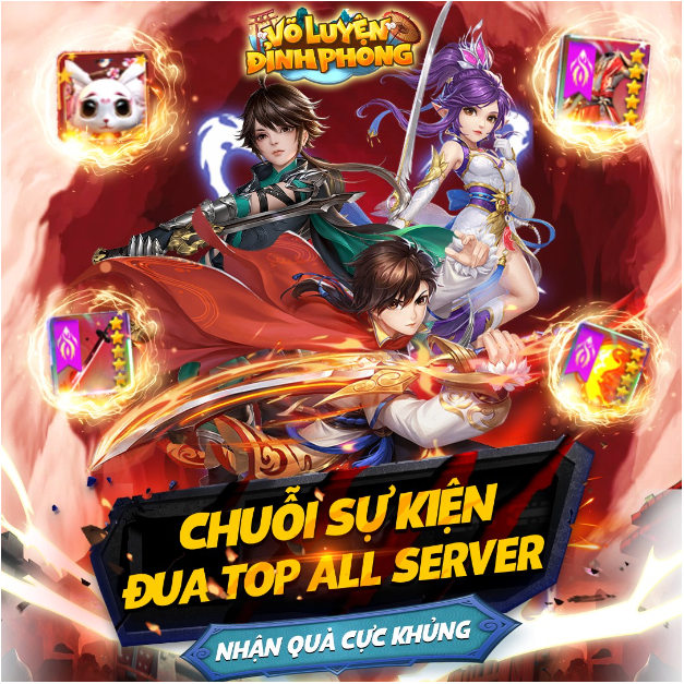 Võ Luyện Đỉnh Phong tung Giftcode ra mắt, tạo tài khoản nhận ngay VIP 10 - Ảnh 3. Võ Luyện Đỉnh Phong tung Giftcode ra mắt, tạo tài khoản nhận ngay VIP 10 - Ảnh 3.