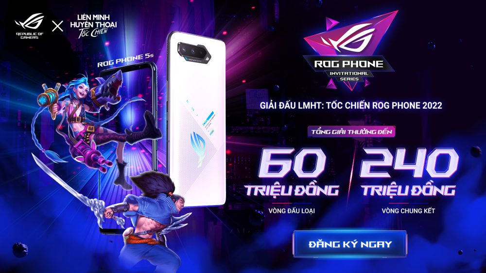 ASUS Republic of Gamers và VNG công bố giải đấu ROG Phone Invitational Series 2022 - Ảnh 4. ASUS Republic of Gamers và VNG công bố giải đấu ROG Phone Invitational Series 2022 - Ảnh 4.