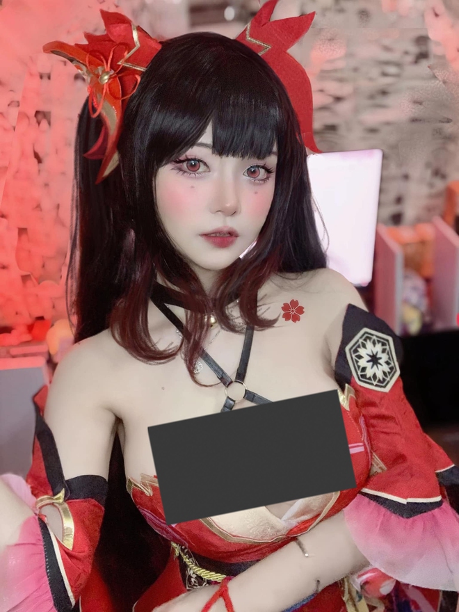 Tiếp tục xuất hiện với tạo hình “ero” cực bạo, nữ coser này lại khiến nhiều anh em điêu đứng - Ảnh 6.