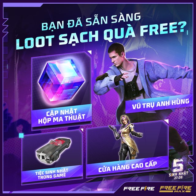 Free Fire xuất hiện trên VTV sau hành trình 5 năm đầy tự hào - Ảnh 5. Free Fire xuất hiện trên VTV sau hành trình 5 năm đầy tự hào - Ảnh 5.