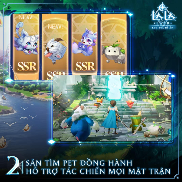 Đạt 50 triệu lượt tải tại 6 quốc gia, LaLa Land: Lục Địa Bí Ẩn khiến game thủ Việt đứng ngồi không yên - Ảnh 5.