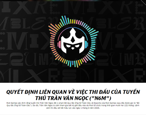 Một tuyển thủ ĐTCL “ăn ban” đầy đau đớn từ Riot, nguyên nhân đến từ vi phạm trái cấm - Ảnh 1. Một tuyển thủ ĐTCL “ăn ban” đầy đau đớn từ Riot, nguyên nhân đến từ vi phạm trái cấm - Ảnh 1.