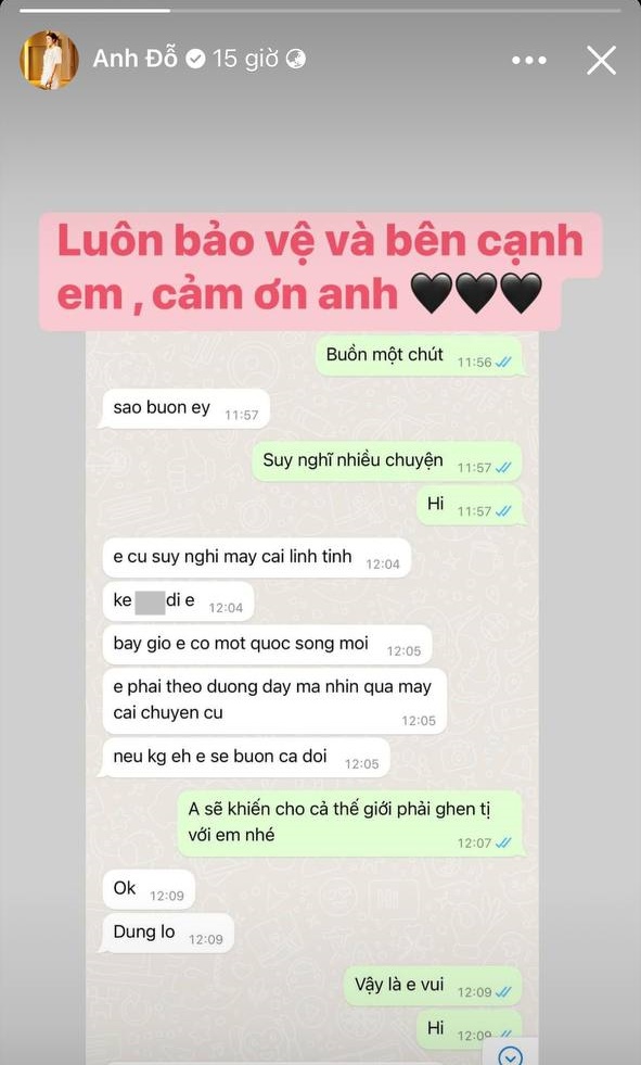 Hé lộ tin nhắn của Trâm Anh với bạn trai, đối phương nói 1 câu làm rõ quan điểm với chuyện trong quá khứ - Ảnh 2.