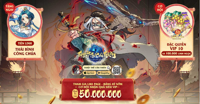 Siêu phẩm tu tiên trên mobile - Tuyệt Thế Cửu Thiên chính thức ra mắt tại Việt Nam - Ảnh 7. Siêu phẩm tu tiên trên mobile - Tuyệt Thế Cửu Thiên chính thức ra mắt tại Việt Nam - Ảnh 7.