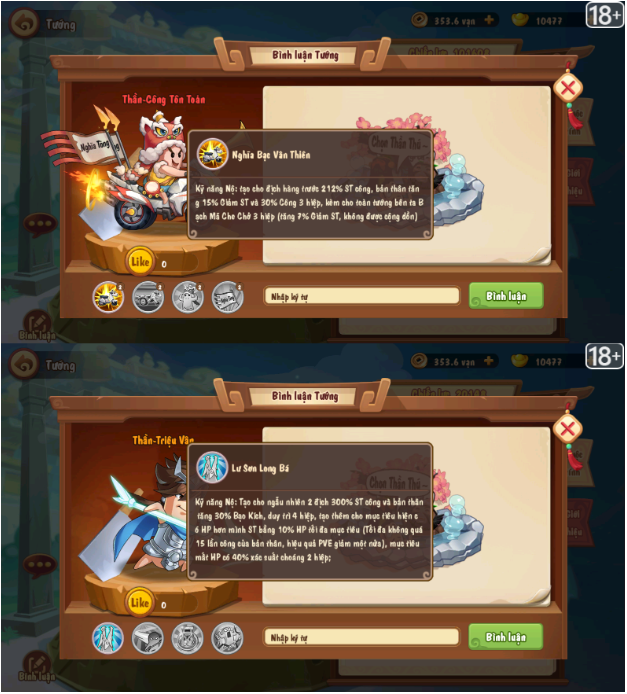 Tier List - Tổng quan kỹ năng dàn tướng mạnh nhất 3Q Tí Nị - Ảnh 6.