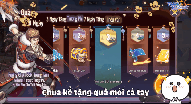 Hóng bom tấn mới, 500 anh em nhận ngay cú sốc ưu đãi: 100 lượt quay, 6 rương SSR, 17 đặc quyền VIP tặng luôn ngày 1 - Ảnh 8.