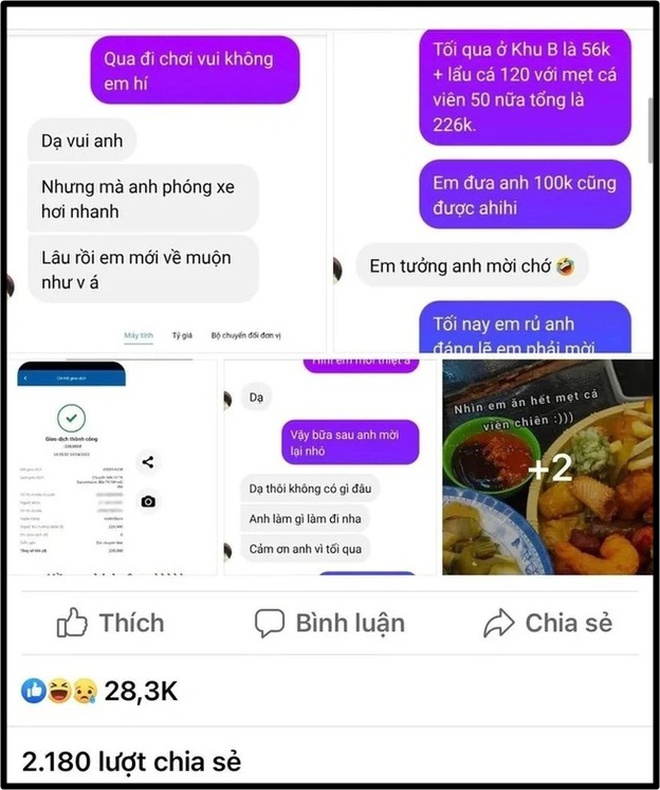 Nghi vấn drama tố bạn gái ăn nhiều đòi chia bill 226k là “văn mẫu bóc phốt” đã có từ 1 năm trước photo 7 1681472480464452392137 1681555171374 1681555173198488054489