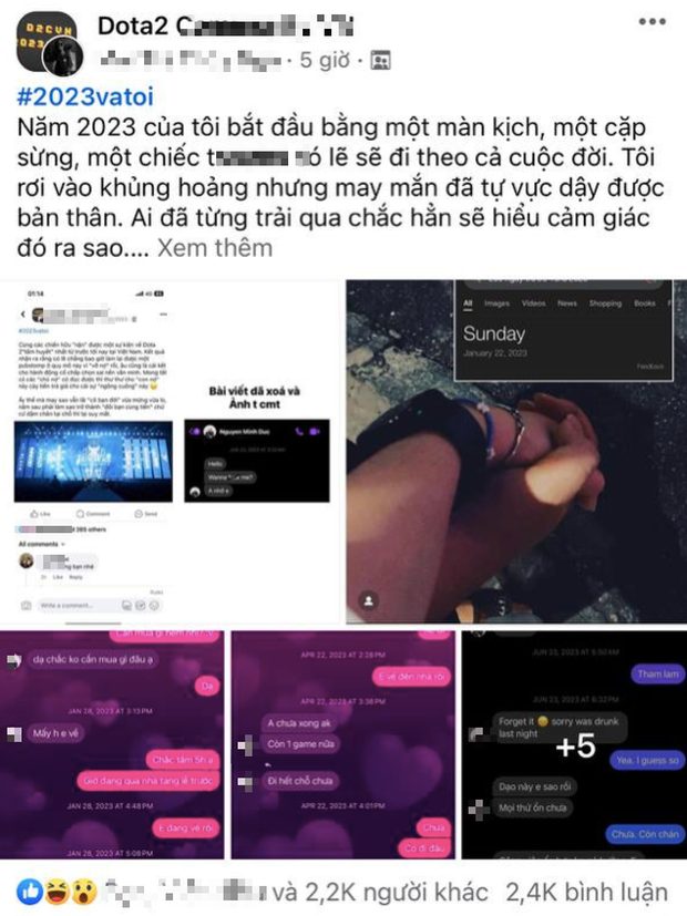 Caster hàng đầu DOTA 2 Việt bị bóc tình trường xấu xí gây chấn động cộng đồng: Bị tố quấy rối, gửi cả hình nhạy cảm! - Ảnh 1. Caster hàng đầu DOTA 2 Việt bị bóc tình trường xấu xí gây chấn động cộng đồng: Bị tố quấy rối, gửi cả hình nhạy cảm! - Ảnh 1.