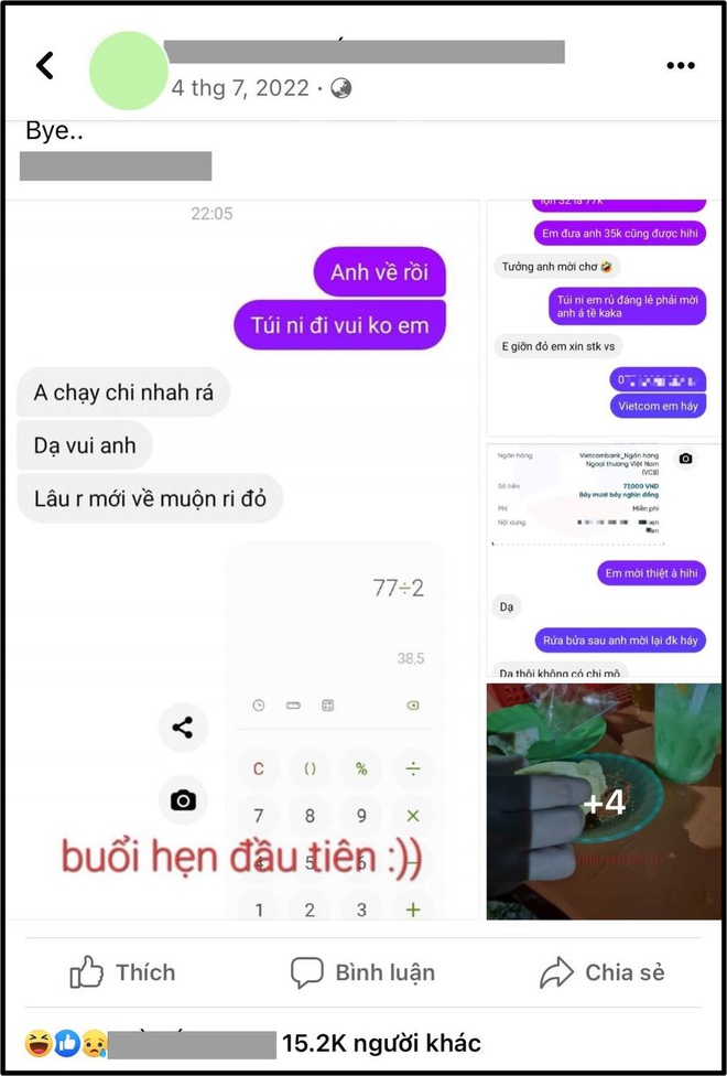Nghi vấn drama tố bạn gái ăn nhiều đòi chia bill 226k là “văn mẫu bóc phốt” đã có từ 1 năm trước photo 8 1681472482552911482291 1681555164481 16815551675691922648051