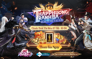 Siêu giải đấu "khét tiếng" của làng game Việt - Cực Phẩm Võ Học Mùa 10 quay trở lại: Cảnh báo "hủy diệt" mọi đường đua 26 Siêu giải đấu "khét tiếng" của làng game Việt - Cực Phẩm Võ Học Mùa 10 quay trở lại: Cảnh báo "hủy diệt" mọi đường đua photo1654079566891 16540795669551526119685 63789707366605png