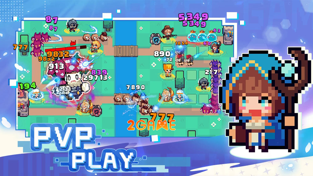 pixel-chaos-3 Pixel Chaos – Game thủ thành đồ họa pixel với lối chơi siêu bánh cuốn pixel chaos 3