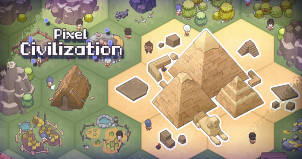 Xuyên không về thời Ai Cập cổ đại cùng game mô phỏng Pixel Civilization pixel civilization thumbjpg