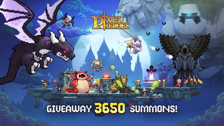 Pixel Heroes - Tựa game nhập vai sở hữu đồ họa pixel chất lượng cao