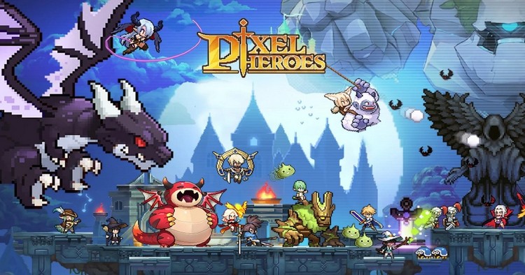 Pixel Heroes: Tales of Emond - Phiêu lưu giải cứu thế giới phép thuật độc đáo pixel heroes tales