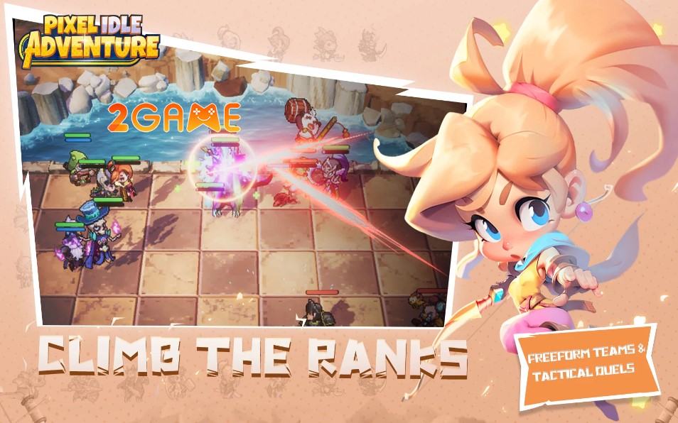 Pixel Idle Adventure – Game Idle RPG đưa người chơi tới một thế giới Pixel Fantasy cổ điển pixel idle adventure 4