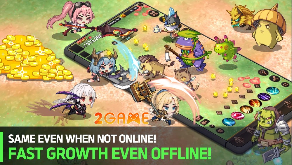 Pixel Knights: RPG Idle – Game nhập vai siêu giải trí mới của SUPERBOX Inc pixel knights rpg idle 5