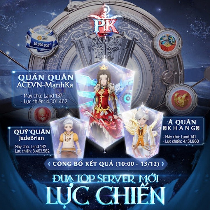 PK Land: PK Together - Lộ diện chiến thần PK, meta mùa giải mới cùng bản cập nhật siêu khủng PK Land: PK Together - Lộ diện chiến thần PK, meta mùa giải mới cùng bản cập nhật siêu khủng