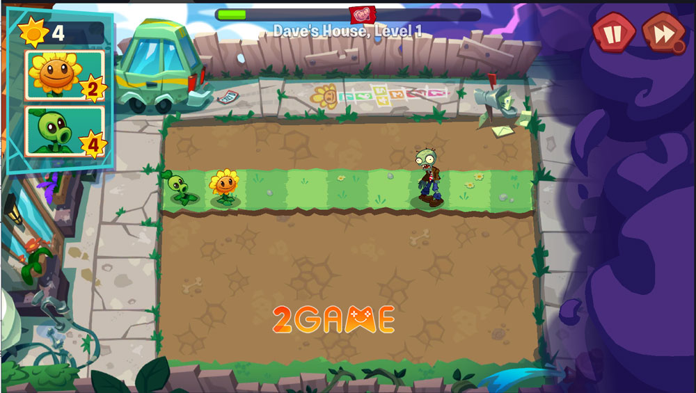 Màn chơi khá đơn giản của Plants vs Zombies 3 Màn chơi khá đơn giản của Plants vs Zombies 3