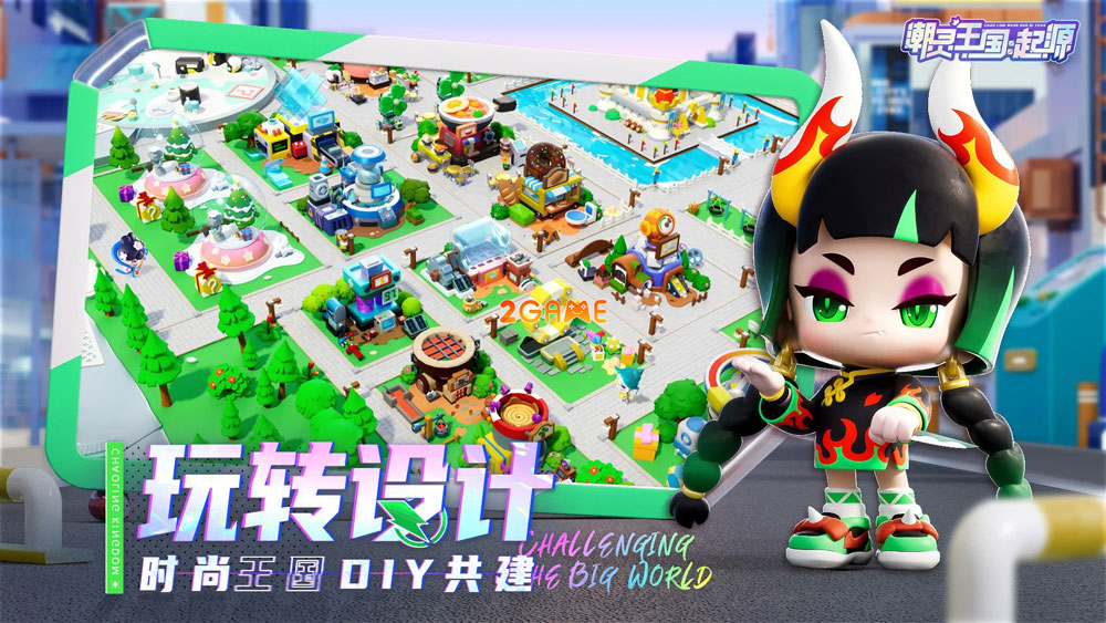 Bối cảnh game Pop Kingdom Bối cảnh game Pop Kingdom