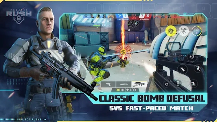 Project RushB - Game bắn súng hành động mới trên nền tảng mobile project rushb 1