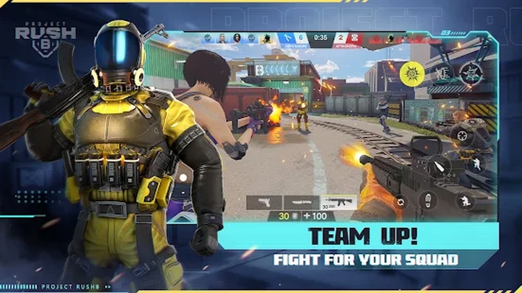 Project RushB - Game bắn súng hành động mới trên nền tảng mobile project rushb 3