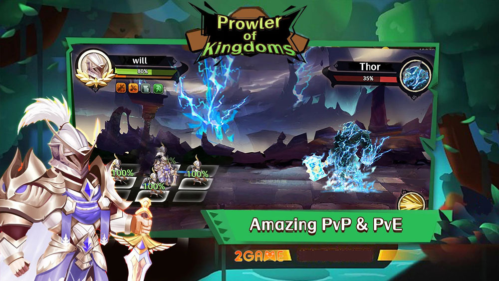 Đổi gió với game đấu tướng ma thuật Prowler of Kingdoms bối cảnh thần thoại Châu Âu huyền bí prowler of kingdoms 3