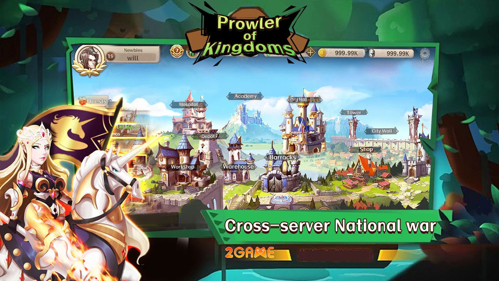 Đổi gió với game đấu tướng ma thuật Prowler of Kingdoms bối cảnh thần thoại Châu Âu huyền bí prowler of kingdoms 5