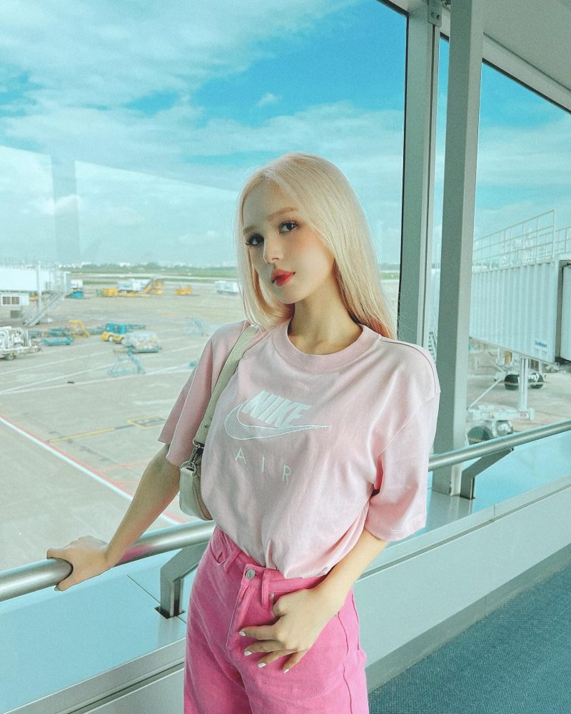 q112-4 Ngắm nhìn hình ảnh những lần Xoài Non diện đồ màu hồng khiến fan phải "trầm trồ" khen ngợi q112 4