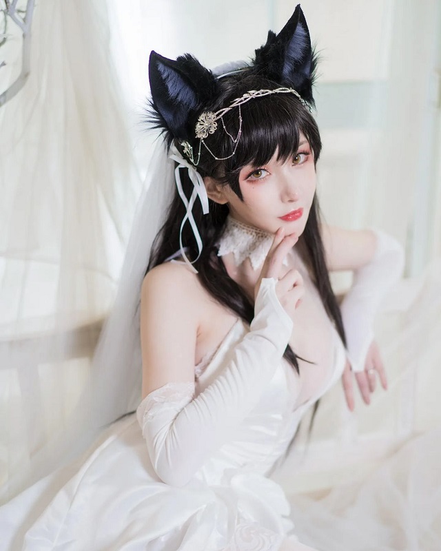 Nữ hot girl Trung Quốc cosplay Atago cực kỳ quyến rũ làm fan "chết mê chết mệt" q19 10