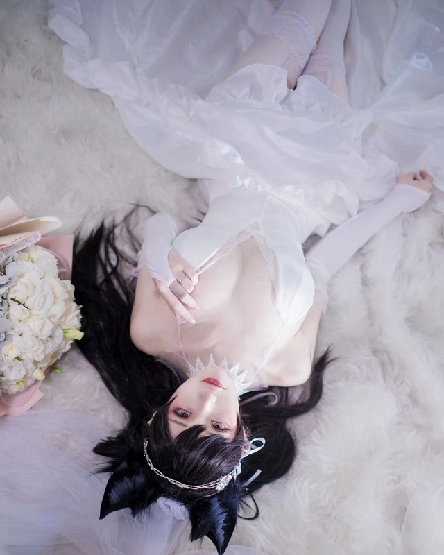 Nữ hot girl Trung Quốc cosplay Atago cực kỳ quyến rũ làm fan "chết mê chết mệt" q63 2